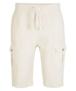 Tom Tailor Sweat Unterteil Naturally Dyed Sweatshorts, Soft Buttercream