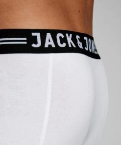 Jack & Jones Pant SENSE TRUNKS 3-PACK NOOS, Light Grey Melange/BLACK & WHITE -Lloyd Gürtel Shop 827f14ad af40 e3ad 9814 44863c2335ea 600x600