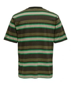 Only & Sons T-Shirt Halbarm ONSFRED RLX PRINTED STRIPE SS 3128, Rosin -Lloyd Gürtel Shop 8417bdf4 a61b 188b a614 09db101ecb625pFyzEKF0Ospp 600x600