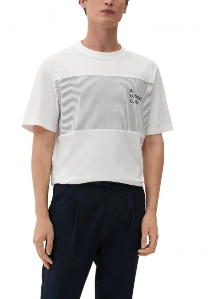 S.Oliver T-Shirt Halbarm T-Shirt, WHITE 2 S.Oliver T-Shirt Halbarm T-Shirt, WHITE – Bild 2