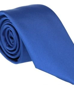 Willen Krawatten Krawatte Uni 100% Seide, Marine