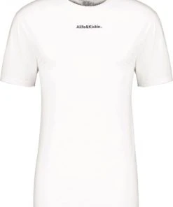 Alife & Kickin T-Shirt Halbarm AlfieAK E Shirt, White