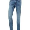 TOM TAILOR Denim Jeans Slim PIERS Blue Denim, Light Stone Wash Denim