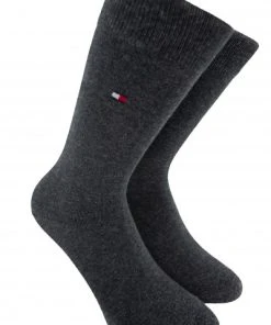 Tommy Hilfiger Strümpfe TH MEN SOCK CLASSIC 2P, Anthracite Melange