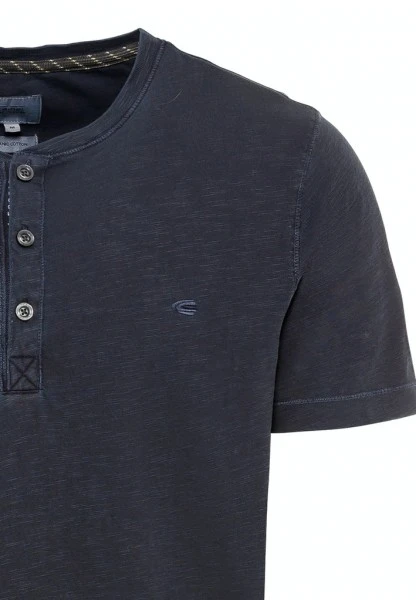 Camel Active T-Shirt Halbarm H-Henley 1/2 Arm, Night Blue 3 Camel Active T-Shirt Halbarm H-Henley 1/2 Arm, Night Blue – Bild 3