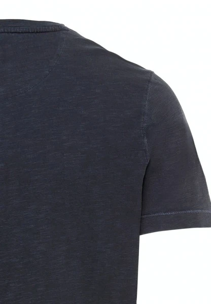 Camel Active T-Shirt Halbarm H-Henley 1/2 Arm, Night Blue 4 Camel Active T-Shirt Halbarm H-Henley 1/2 Arm, Night Blue – Bild 4