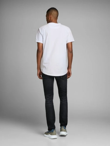 Jack & Jones T-Shirt Halbarm JJECURVED TEE SS O-NECK NOOS, White/Reg 5 Jack & Jones T-Shirt Halbarm JJECURVED TEE SS O-NECK NOOS, White/Reg – Bild 5
