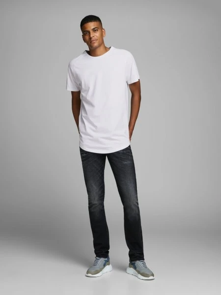 Jack & Jones T-Shirt Halbarm JJECURVED TEE SS O-NECK NOOS, White/Reg 6 Jack & Jones T-Shirt Halbarm JJECURVED TEE SS O-NECK NOOS, White/Reg – Bild 6