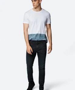 Jeans JAMES, Shaded Coated Mavi Black