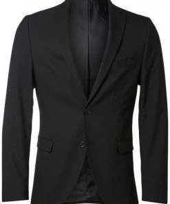 Selected H-Blazer SLHSLIM-MYLOLOGAN BLACK BLAZER B NO, Black