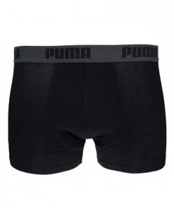 Pant PUMA BASIC BOXER 2P, Black / Black