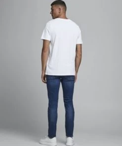 Jack & Jones T-Shirt Halbarm JJEORGANIC BASIC TEE SS O-NECK NOOS, White/SLIM -Lloyd Gürtel Shop 854b5ad8 83a7 1bbd 7f14 602ac22d1373 600x600