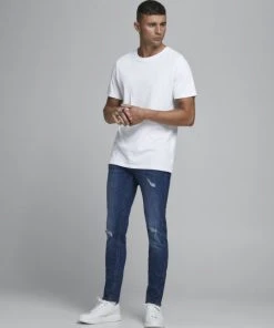 Jack & Jones T-Shirt Halbarm JJEORGANIC BASIC TEE SS O-NECK NOOS, White/SLIM -Lloyd Gürtel Shop 854b5ad8 83a7 1bbd 7f14 602ac42d1373 600x600