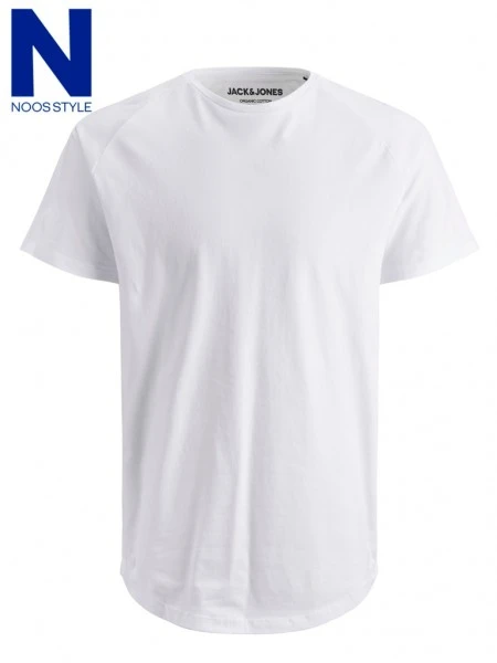 Jack & Jones T-Shirt Halbarm JJECURVED TEE SS O-NECK NOOS, White/Reg 1 Jack & Jones T-Shirt Halbarm JJECURVED TEE SS O-NECK NOOS, White/Reg
