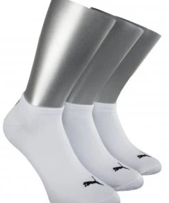 Strümpfe PUMA UNISEX SNEAKER PLAIN 3P, White