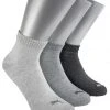 Strümpfe PUMA UNISEX QUARTER PLAIN 3P, Anthraci/l Mel Grey/m Mel Grey