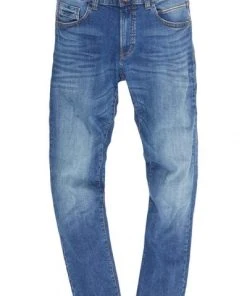 Camel Active Jeans 5-POCKET HOUSTON, MID BLUE USED