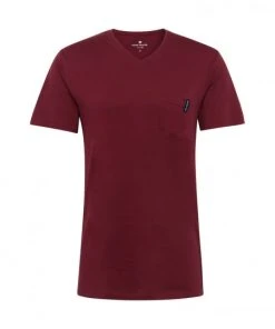 CECEBA H-T-Shirt Wäsche Shirt, Rot-mittel-uni