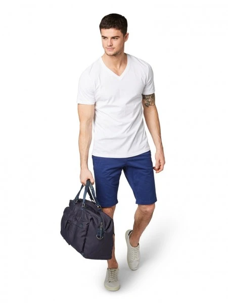 Tom Tailor T-Shirt Halbarm Double Pack V- Neck Tee, White 4 Tom Tailor T-Shirt Halbarm Double Pack V- Neck Tee, White – Bild 4