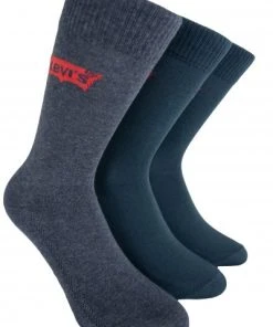 Levi's Strümpfe LEVIS 168SF REGULAR CUT 3P, Dark Denim