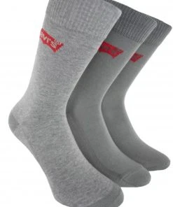 Levi's Strümpfe LEVIS 168SF REGULAR CUT 3P, Middle Grey Melange