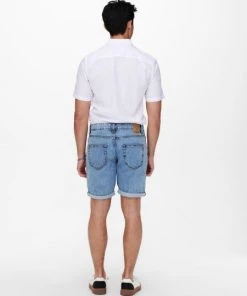 Only & Sons Shorts ONSAVI LIFE LOOSE SHORTS L BLUE PK, Blue Denim -Lloyd Gürtel Shop 854b5ad8 83a7 1bbd 7f14 612ae4085d0e 600x600