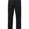 Selected Hose SLHLOOSE-SALFORD 220 FLEX PANTS W N, Black