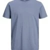 Jack & Jones T-Shirt Halbarm JJEBASHER TEE O-NECK SS NOOS, Flint Stone/REG