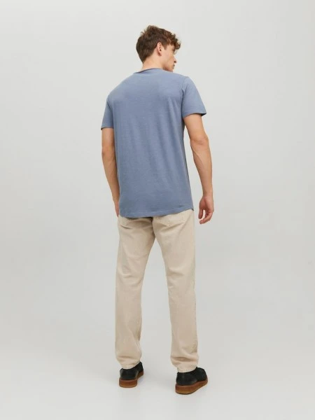 Jack & Jones T-Shirt Halbarm JJEBASHER TEE O-NECK SS NOOS, Flint Stone/REG 5 Jack & Jones T-Shirt Halbarm JJEBASHER TEE O-NECK SS NOOS, Flint Stone/REG – Bild 5