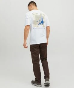 Jack & Jones T-Shirt Halbarm JCOFILO TEE SS CREW NECK SN, White -Lloyd Gürtel Shop 86948436 41ef 7c9a a414 e0fdec9d86cb 600x600