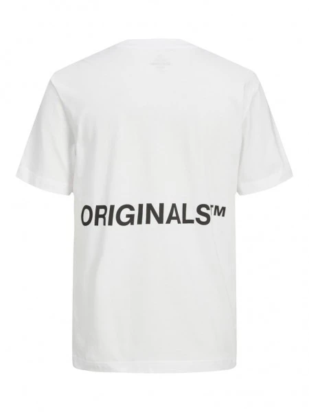 Jack & Jones T-Shirt Halbarm JORCLAN TEE SS CREW NECK, Bright White 2 Jack & Jones T-Shirt Halbarm JORCLAN TEE SS CREW NECK, Bright White – Bild 2