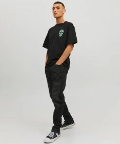 Jack & Jones T-Shirt Halbarm JORBRIDGES TEE SS FT EX1 23, Black -Lloyd Gürtel Shop 86948436 41ef 7c9a a414 e1fd14bc7874 600x600