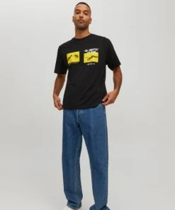 Jack & Jones T-Shirt Halbarm JORMASTERPIECE TEE SS CREW NECK TG, Black -Lloyd Gürtel Shop 86948436 41ef 7c9a a414 e1fd547a642b 600x600