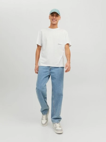 Jack & Jones T-Shirt Halbarm JORCLAN TEE SS CREW NECK, Bright White 6 Jack & Jones T-Shirt Halbarm JORCLAN TEE SS CREW NECK, Bright White – Bild 6