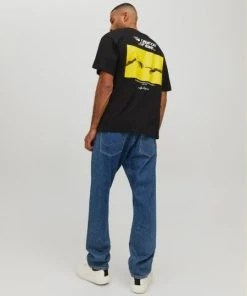 Jack & Jones T-Shirt Halbarm JORMASTERPIECE TEE SS CREW NECK TG, Black -Lloyd Gürtel Shop 86948436 41ef 7c9a a414 e1fdc85c6b2d 600x600