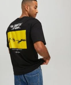 Jack & Jones T-Shirt Halbarm JORMASTERPIECE TEE SS CREW NECK TG, Black -Lloyd Gürtel Shop 86948436 41ef 7c9a a414 e1fdd0be3229 600x600