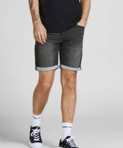 Jack & Jones Bermuda JJIRICK JJICON SHORTS GE 693 I.K SN, Black Denim -Lloyd Gürtel Shop 8a26769e fb71 10ba 9314 963dc4c4cfbd 600x600