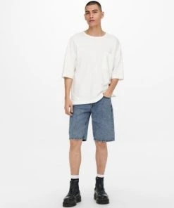 Only & Sons Shorts ONSAVI SHORTS L BLUE PK 1908 NOOS, Blue Denim -Lloyd Gürtel Shop 90d11c5d c815 42aa 9614 db1e94189cdb 600x600