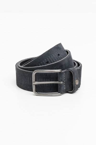 Vanguard Gürtel Belt Italian Leather, Antracite Melee 1 Vanguard Gürtel Belt Italian Leather, Antracite Melee