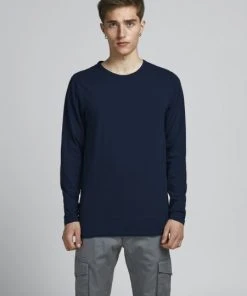 Jack & Jones T-Shirt Langarm JJEBASIC O-NECK TEE L/S NOOS, NAVY BLUE -Lloyd Gürtel Shop 933bca91 f73e fb8e 9d14 16af908dda3b 600x600