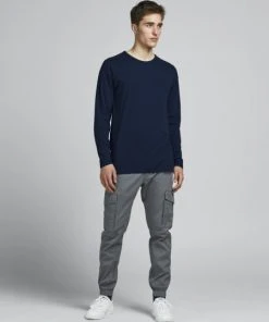 Jack & Jones T-Shirt Langarm JJEBASIC O-NECK TEE L/S NOOS, NAVY BLUE -Lloyd Gürtel Shop 933bca91 f73e fb8e 9d14 16afcc6f5c3c 600x600