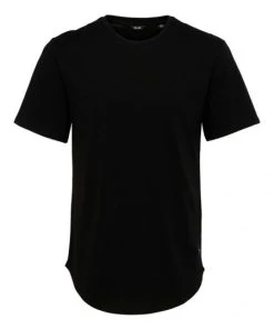 Only & Sons T-Shirt Halbarm ONSMATT LIFE LONGY SS TEE NOOS, Black