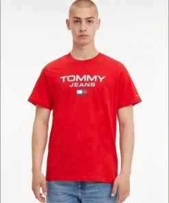 Tommy Jeans T-Shirt Halbarm TJM REG ENTRY TEE, RED -Lloyd Gürtel Shop 96bd8029 7942 2e9a a114 011f2833ca82 600x600