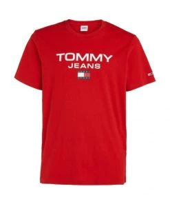 Tommy Jeans T-Shirt Halbarm TJM REG ENTRY TEE, RED