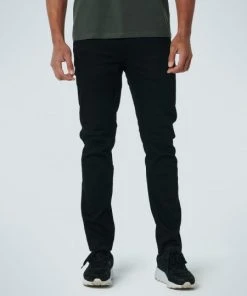 No-Excess Jeans Denim, Regular 711, Black, Stretch, Black