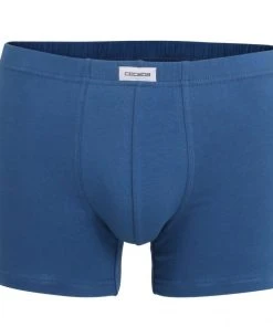 CECEBA Boxer Pants 3er Pack, Blau-mittel-uni