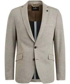 Vanguard H-Blazer Blazer Linen Blend Scura, Pure Cashmere