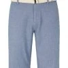 Tom Tailor Hose Slim Chino Bermuda With Belt, Chambray Blue Dobby