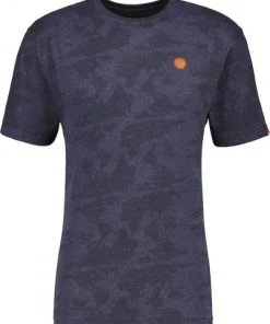 Alife & Kickin T-Shirt Halbarm NicAK B Shirt, Marine Melange