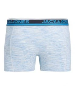 Jack & Jones Pant JACNOLAN TRUNKS 3 PACK, Silver Lake Blue/Melange - Blue Mel -Lloyd Gürtel Shop 994b48a7 b154 62a9 a814 8f8950065615 600x600
